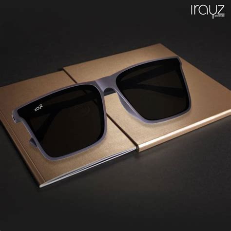 Buy Irayz Retro Square Sunglasses Black For Men & Women .